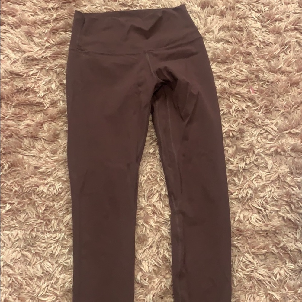 LAKI active maroon leggings